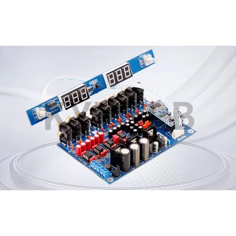 

KYYSLB цифровой дисплей с дистанционным управлением, передняя плата, 6-канальная аудиофильская передняя панель 5,4, Bluetooth APTX, плата усилителя LDAC