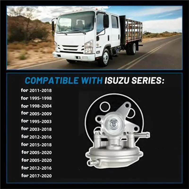 【سعر التسخير!】904-862، 8972410351،97241035 مضخة تفريغ مع بكرة لـ Isuzu NPR-HD NPR L96 LQ4 LY6 L96 LQ4 LY6 L31 L05