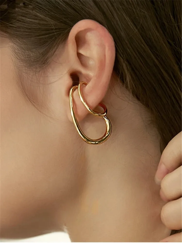 2024 New European And American Geometric Twisted Line Effect Women's Design Fashion Accessories