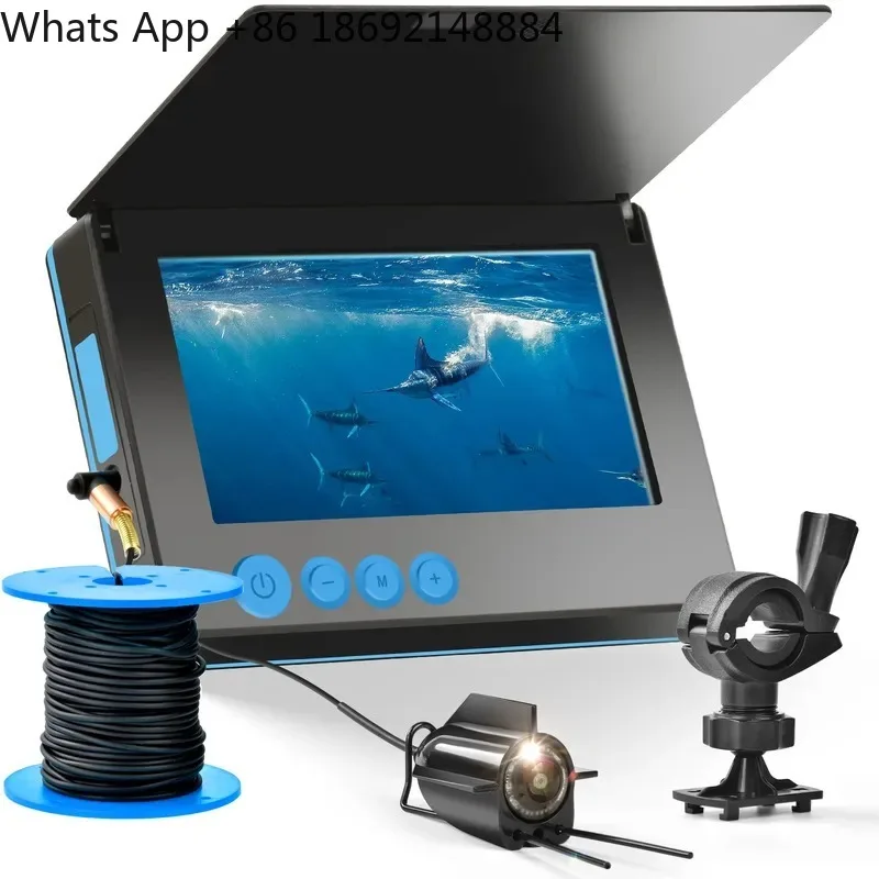2026 Fish Finder for Underwater Visual HD Camera with Temperature Sensing and Night Vision Probe for Fishing