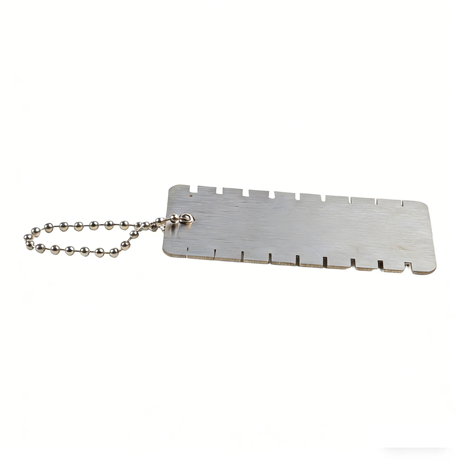 Stainless Steel Double Sided Thickness Gauge 1428 Plate Caliper Ruler for Reliable Measurements of Aluminum Sheeting