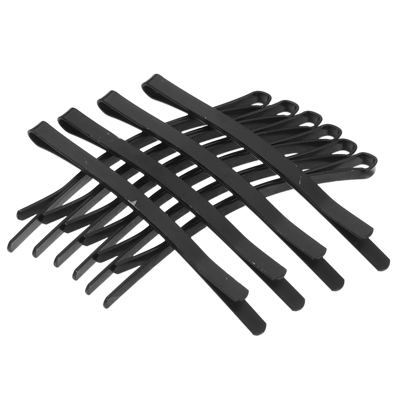 

100Pcs Hair Clips Black Metal Alloy Bobby Pins Strong Durable for Styling Updos Braids and Everyday Use Bobby Pins