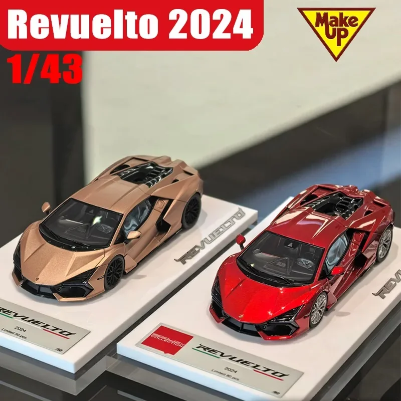Make Up 1/43 Revuelto 2024 in Stock Resin Motor Vehicle Toy Metal Model Car