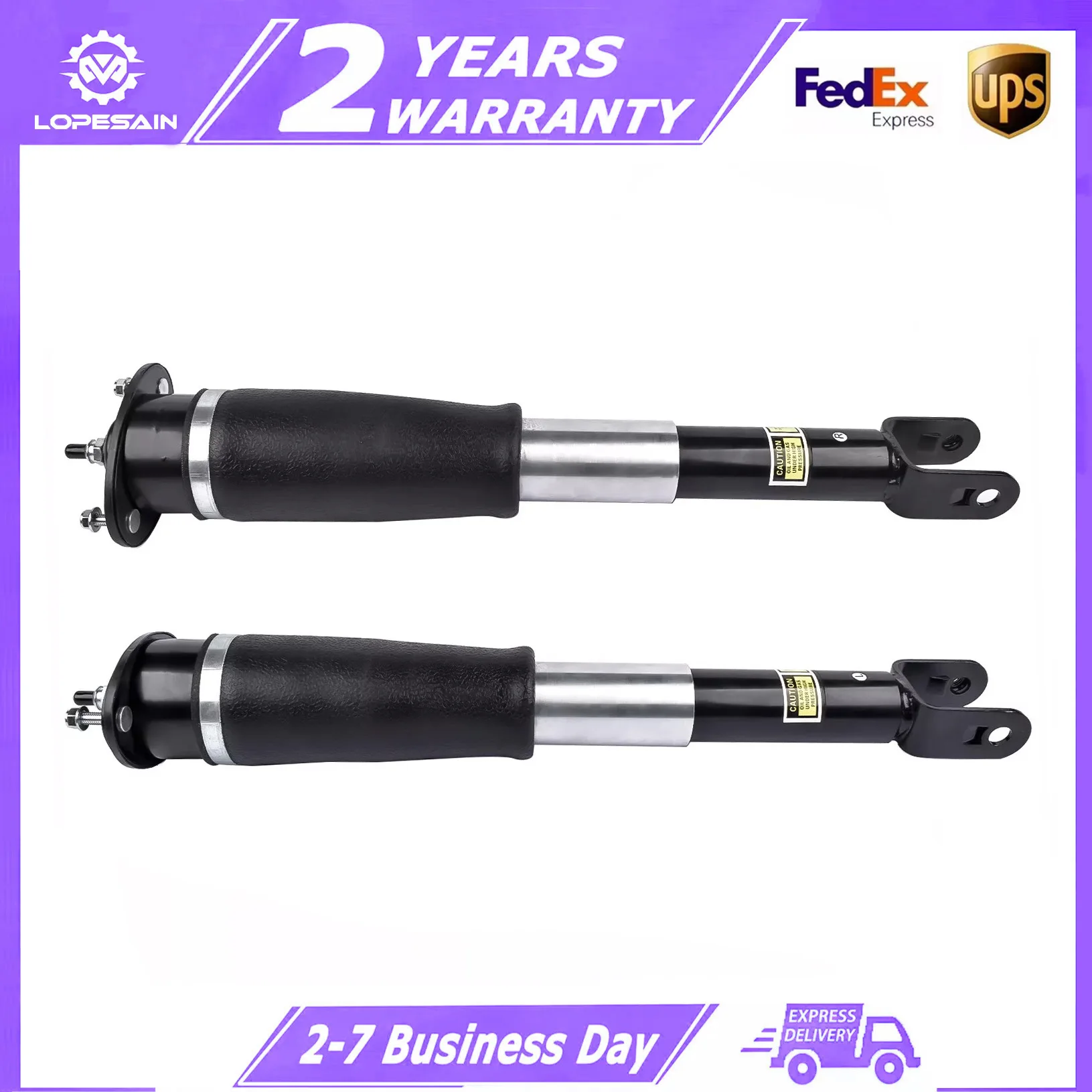 Pair Pcs Rear Right/Left Air Shock Absorber Struts w/MagneRide For Cadillac STS AWD RWD 04-12 580348 15148390 19302766