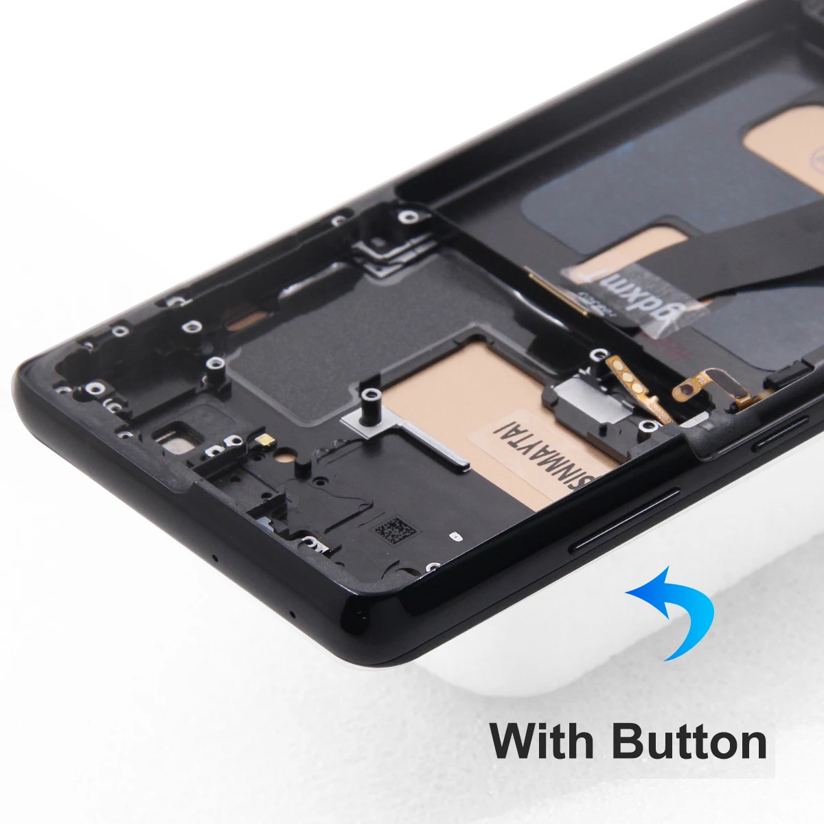 Tested S21 Ultra Display with Frame, LCD Display for Samsung S21 Ultra 5G G998F G998B Touch Screen Digitizer Replacement Parts