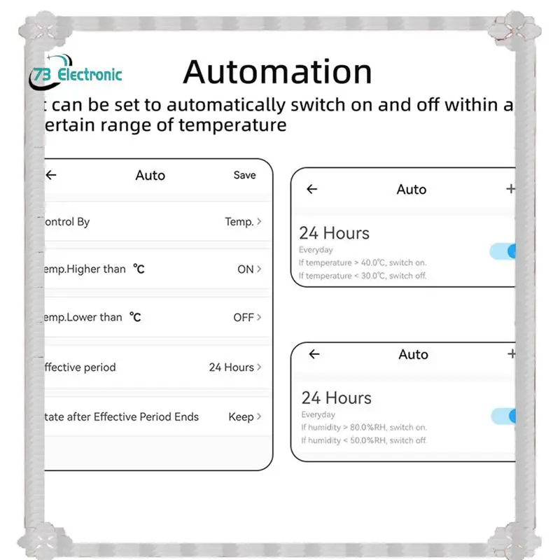 

24-Hour Delivery 2X Ewelink Smart Temperature Switch WIFI 20A With Temperature Sensor Real-Time Temperature Monitoring For Fish