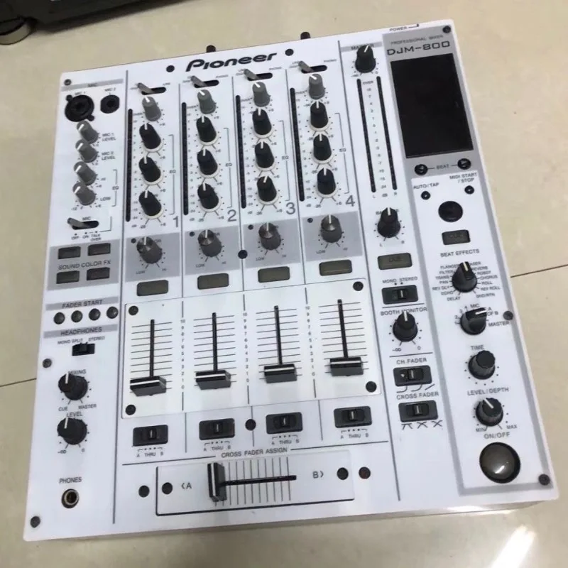 Pioneer DJM800 - Panel Protector Sticker (Black/White)