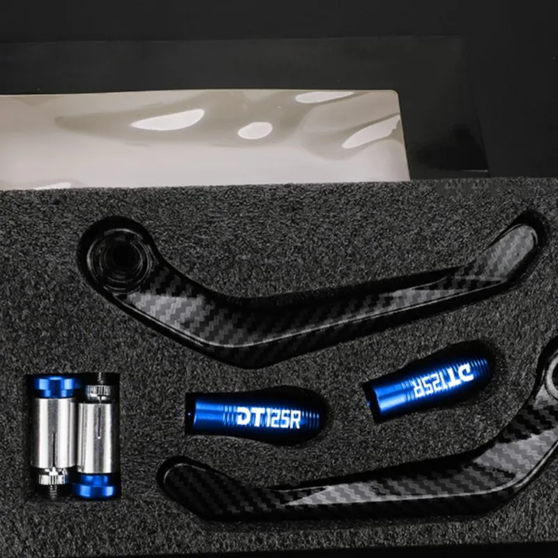 

Motorcycle Handlebar Grips Guard Brake Clutch Lever Protector For Yamaha DT125R DT125 R 1997 1998 1999 2000 2001 2002
