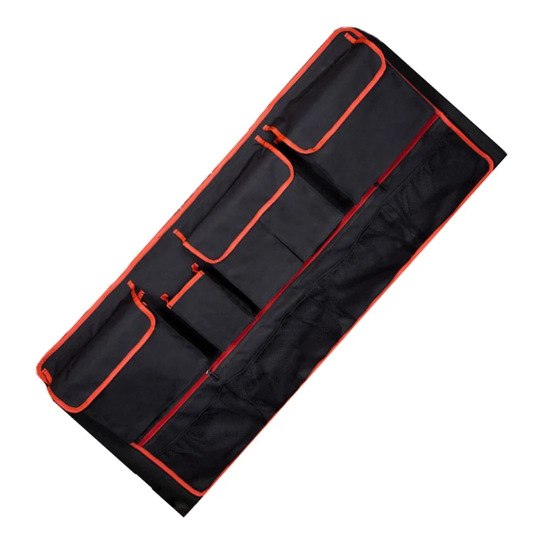 Multi-Pocket Car Trunk Organizer Hanging Back Seat Storage Bag With 9 Pockets Waterproof Oxford Cloth Storage Pocket Easy To Use