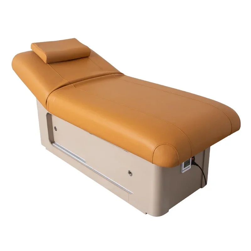 Electric beauty music pulse vibration massage table relaxation immersion VIP beauty lift