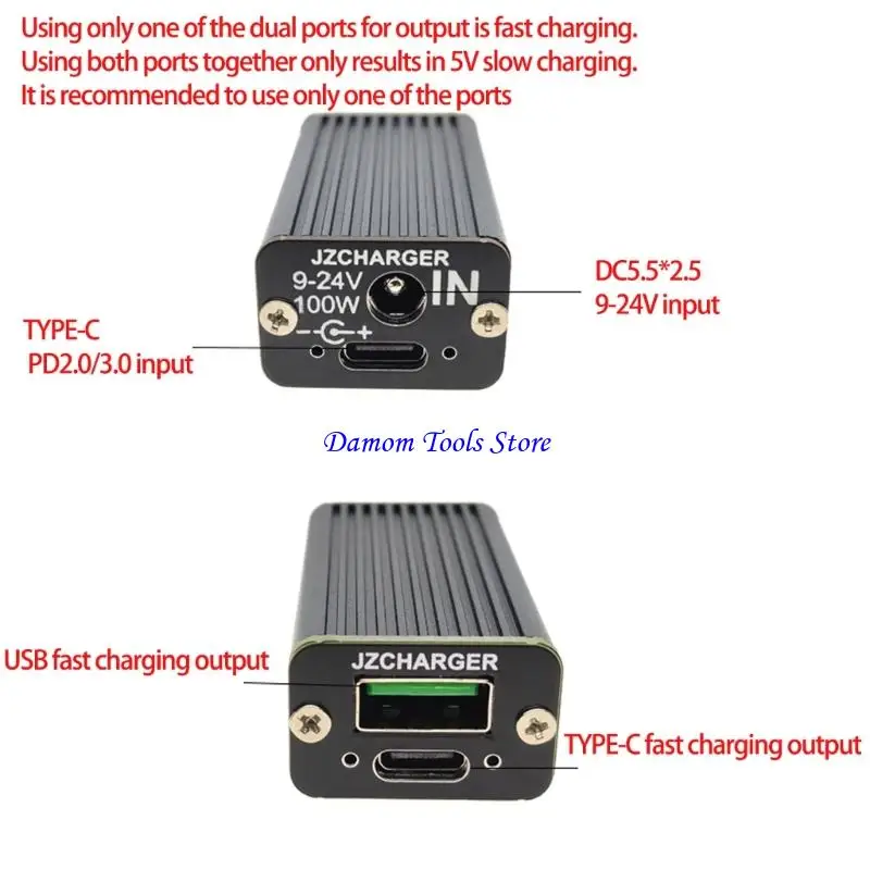 57BE Advanced Charging Converter 100W Output Super Fast Chargers Board Fast Charging Converter for Various Digital Devices