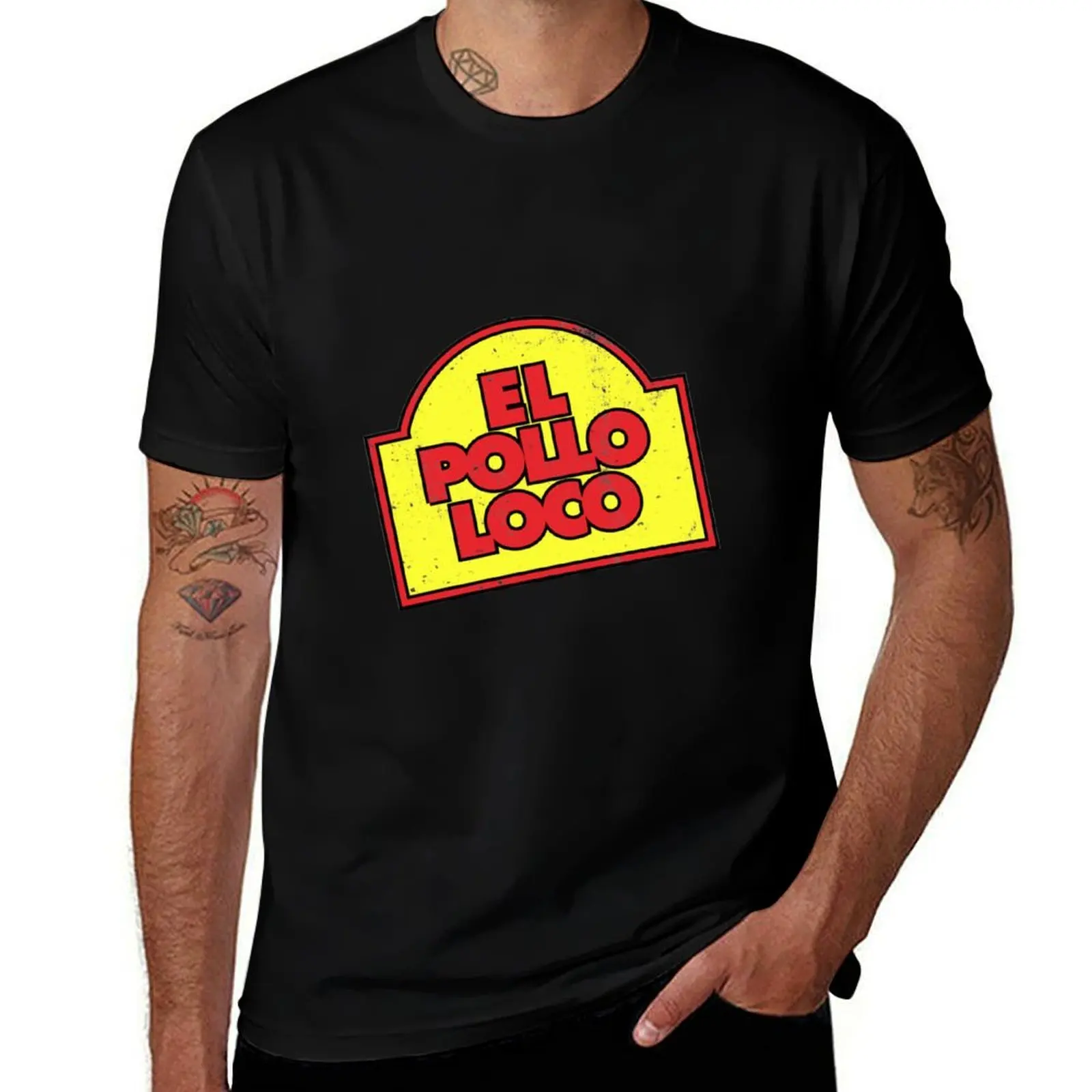 El Pollo Loco 90s Throwback Essential T-Shirt Summer Fashion Casual Tee Shirt