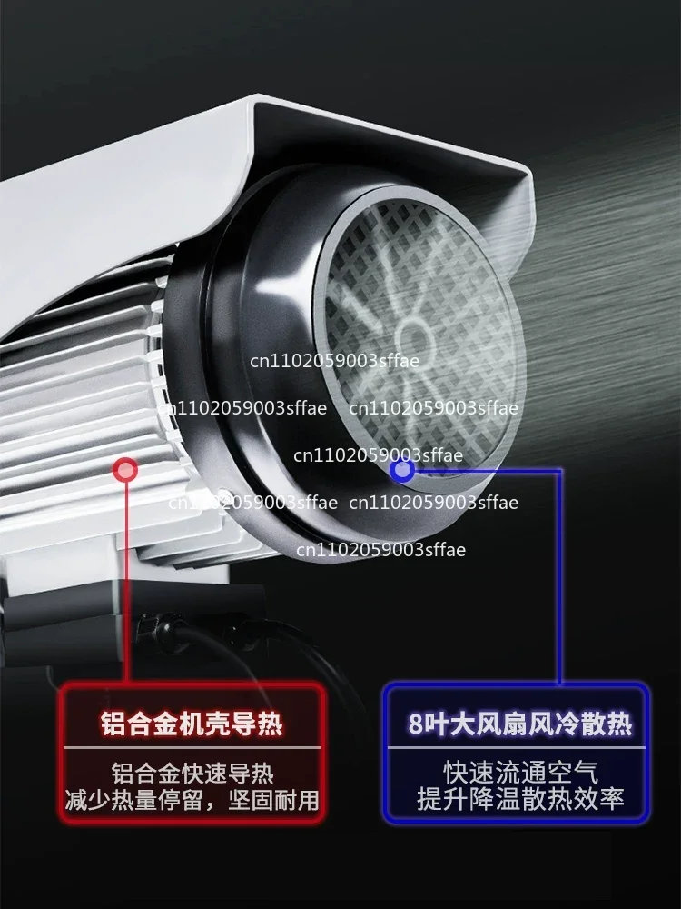 220V Crane Household Small Lift Hoist 1 Ton / 0.5T Winch Decoration Crane Fast  Micro Electric Hoist