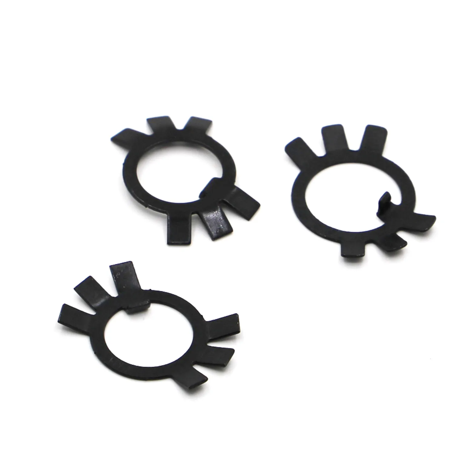 GB858 Lock Gasket Washers  M10 M12 M14 M16 M18 M20 M24-M36 Black Steel Lock Spacer Retaining Stop Washers For Slotted Round Nuts