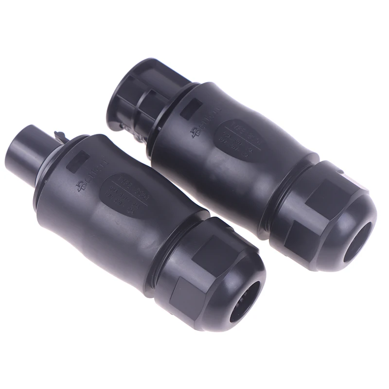 ❥Bc01 3 Pin Connector AC Male Female IP68 for Solar Grid Tie Micro Inverter Hoymiles Deye APsystems PV Panel Power Setup Adapter