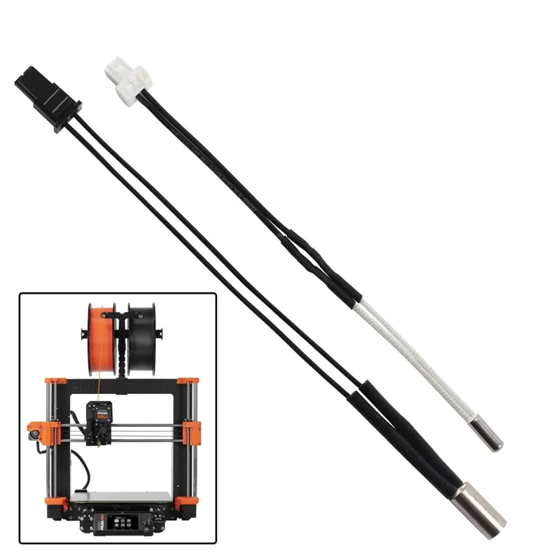 AEF7-Per Prusa MK4 24V 40W Kit linea termometro cartuccia riscaldata per estrusore stampante 3D Prusa MK4