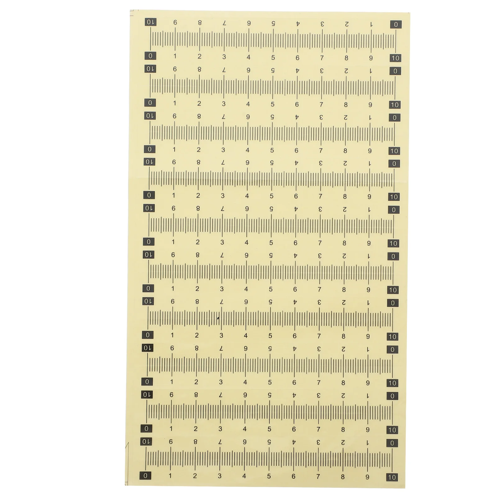 

Measuring Tape Sticker Adhesive Scale Ruler Waterproof Clear Visibility Easy Peel Stick Self Adhesive Ruler Fish