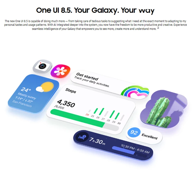 Global Version Samsung Galaxy A57 5G Smartphone Exynos 1680  Processor 6.7