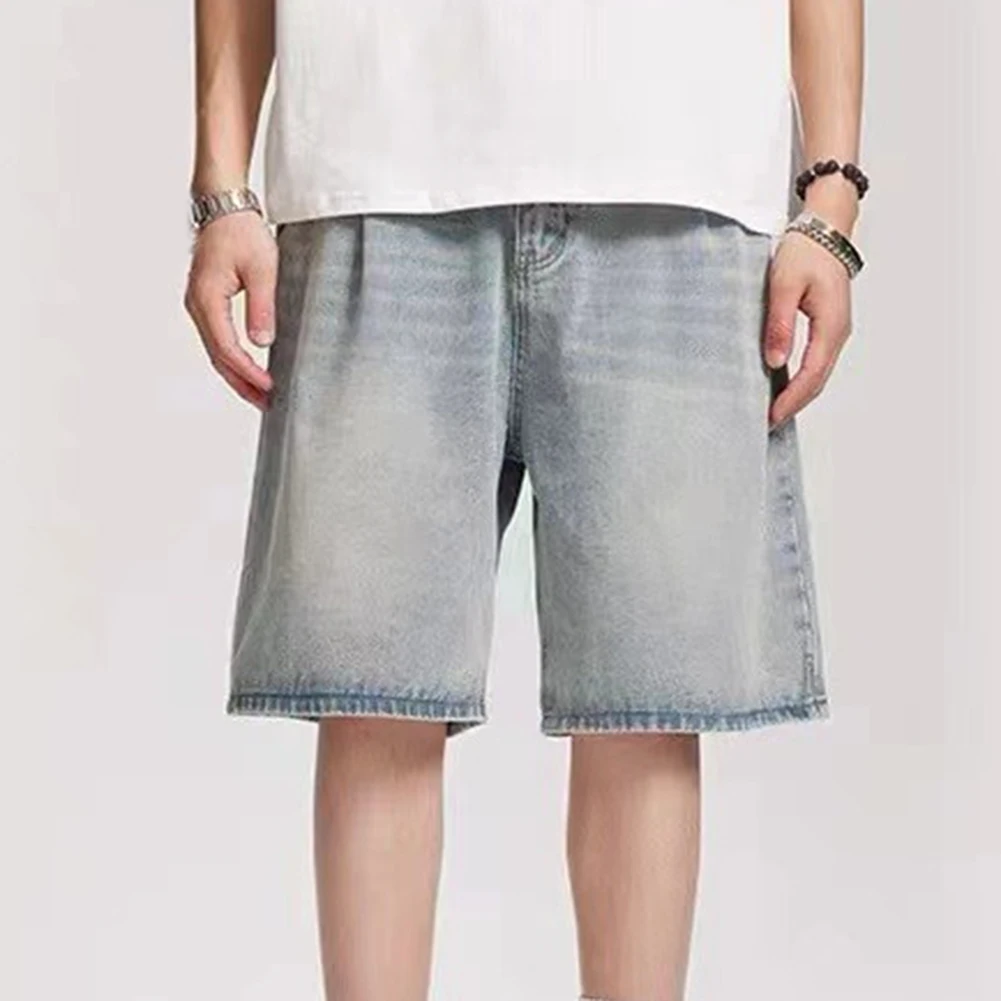 Pants For Daily Wear Retro Straight Pants Mens Distressed Jeans Great For Casual Outfits XL XXL All Seasons Wear