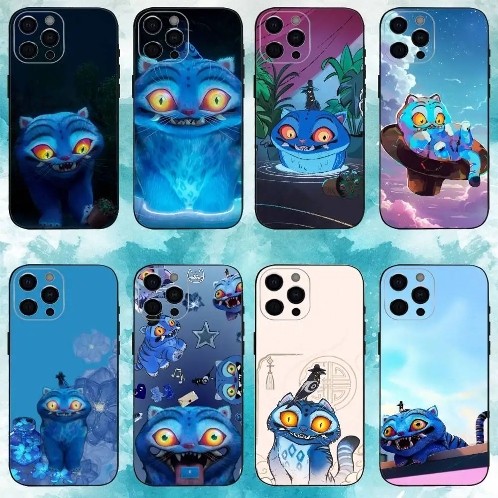 K-KPop 悪魔の虎 H-Hunters iPhoneケース iPhone 17,16,15,14,13,12,11 X XR Plus,Pro Max,XS対応 ソフトシリコン製 ブラックカバー