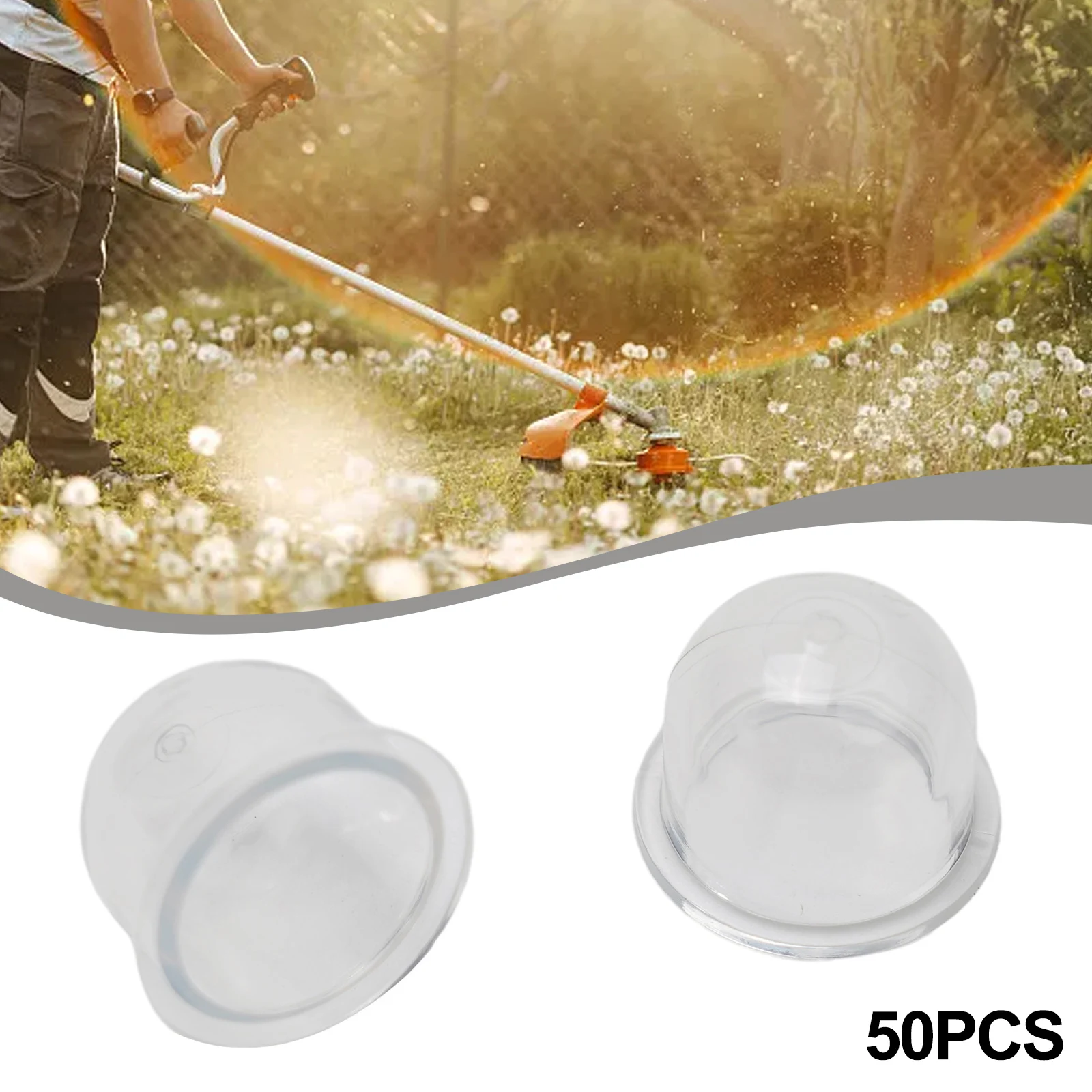 Aa50pcs FuelPumpVergaser Für Primer Birne Kettensägen Gebläse Trimmer Freischneider Für Kettensägen Gebläse Trimmer Freischneider Ersetzen