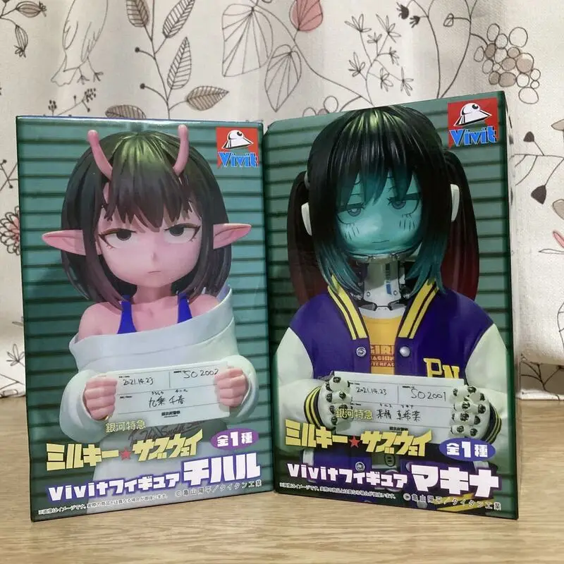 System Service VIVIT Milky Subway: The Galactic Limited Express Chiharu Manatsu Kanata Kato Max McAllister Akane PVC Anime Toy