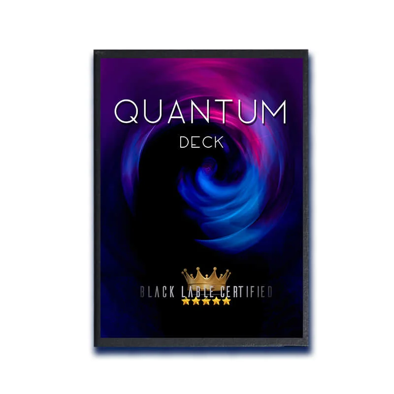 Quantum Deck (Gimmicks and Online Instructions) by Craig Petty Card Magic and Trick Decks Close Up Magic Mentalism Street Props