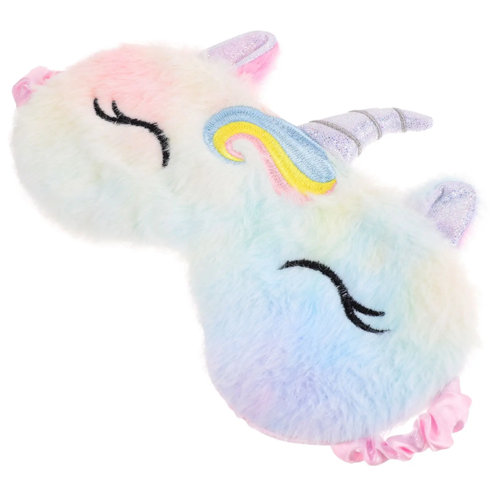 

Plush Eye Mask Cover for Sleeping Comfortable Adorable Breathable Kid Practical Unicorn Shade Shadow