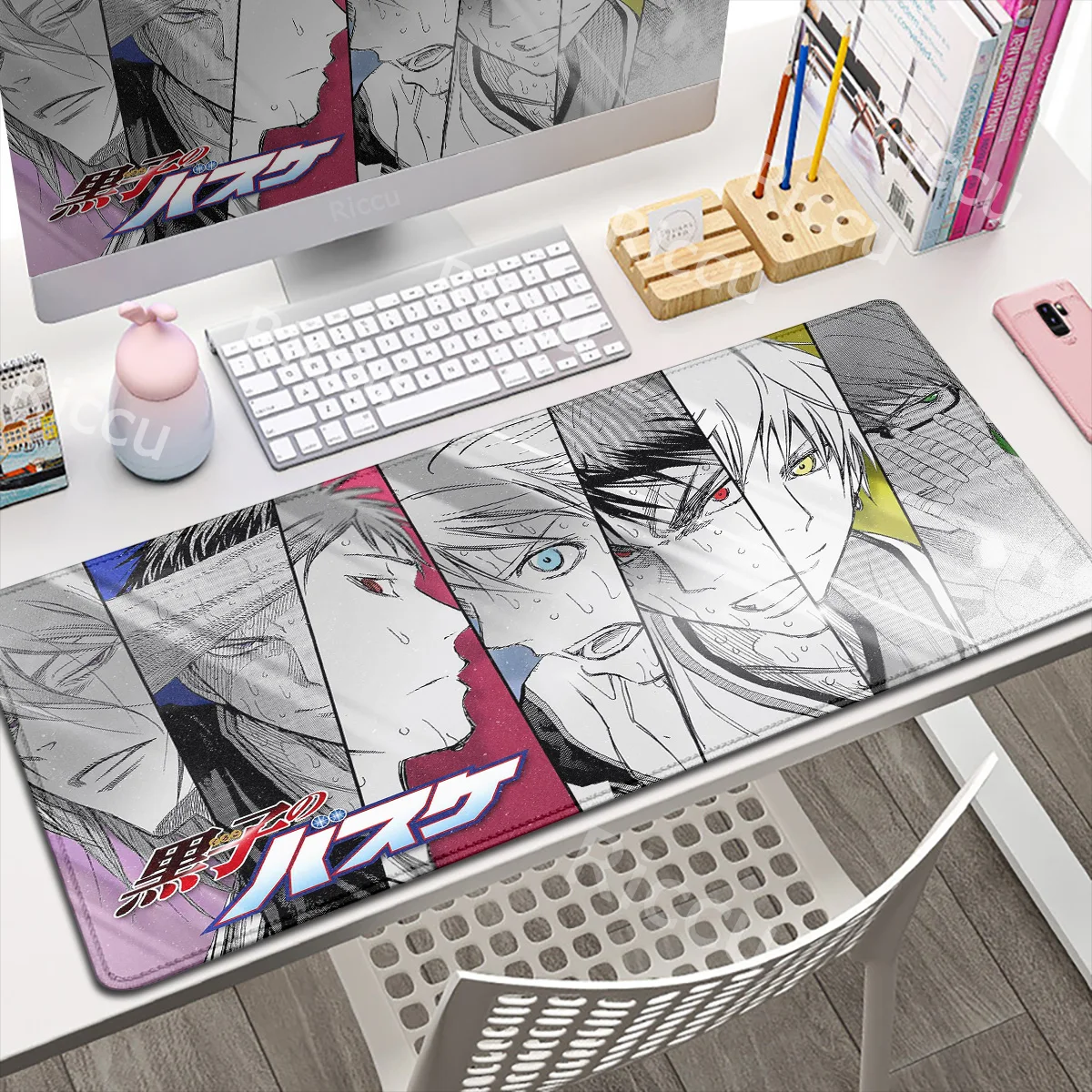 Mousepad Top Quality Kuroko Basketball Mouse game Large Large Gaming Gamer XXL Keyboard Printing Non-slip Mouse Mats Accessories