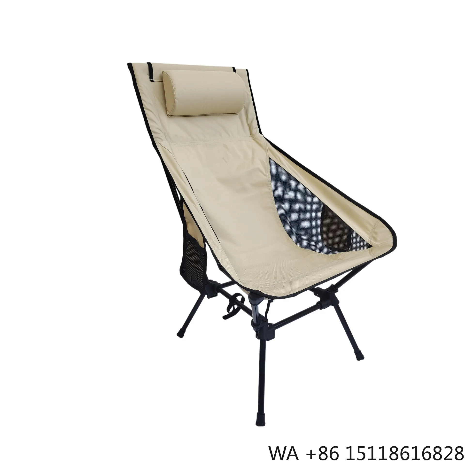 Wholesale Portable Foldable Oxford Camping Chair for Outdoor Sports-for Hiking Fishing Camping