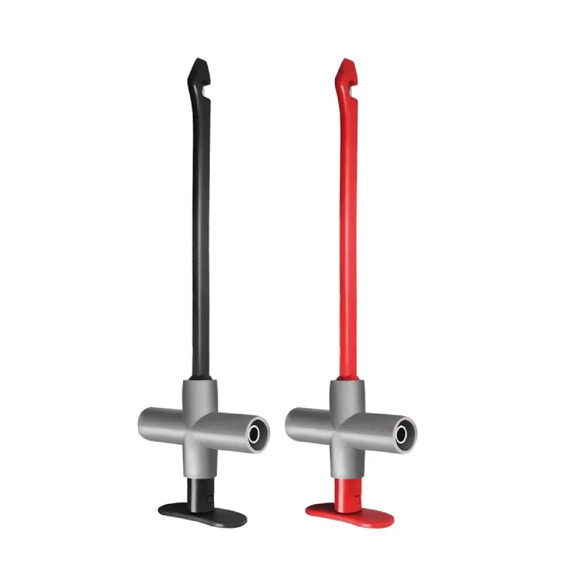 

Cleqee P5010, 2 шт., изолированный тестовый крючок, неразрушающий зонд для прокола, встроенная пружина, совместимая с 4 мм штекером типа «банан»