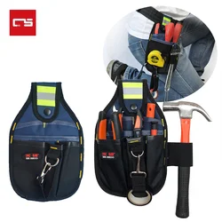 Bolsas de herramientas portátiles para colgar en la cintura, portaherramientas, bolsa de cinturón de trabajo, accesorio para bricolaje, herramienta de electricistas, carpinteros