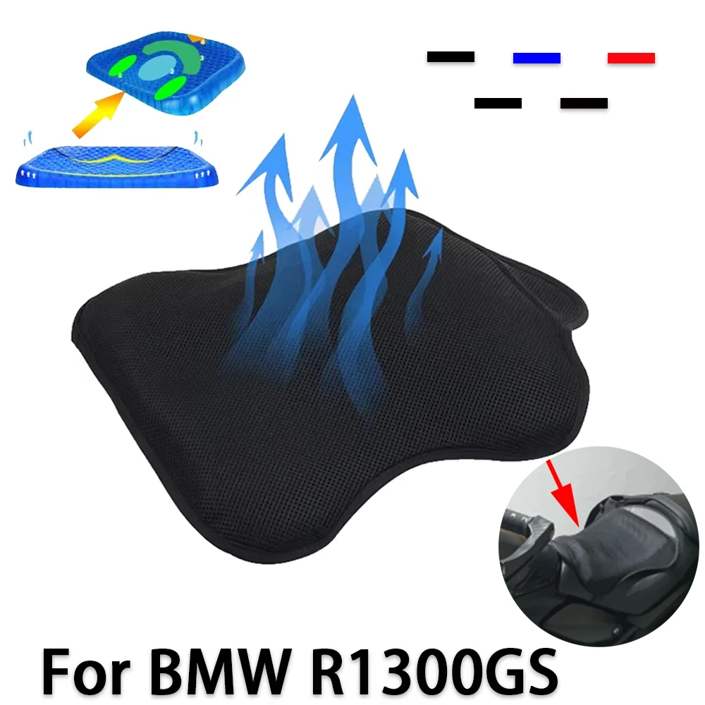 

For BMW R1300GS R 1300 GS R1300 GS R 1300GS GS1300 2024 Motorcycle Shock Absorption Gel Seat Cushion Cover Pressure Relief Pad