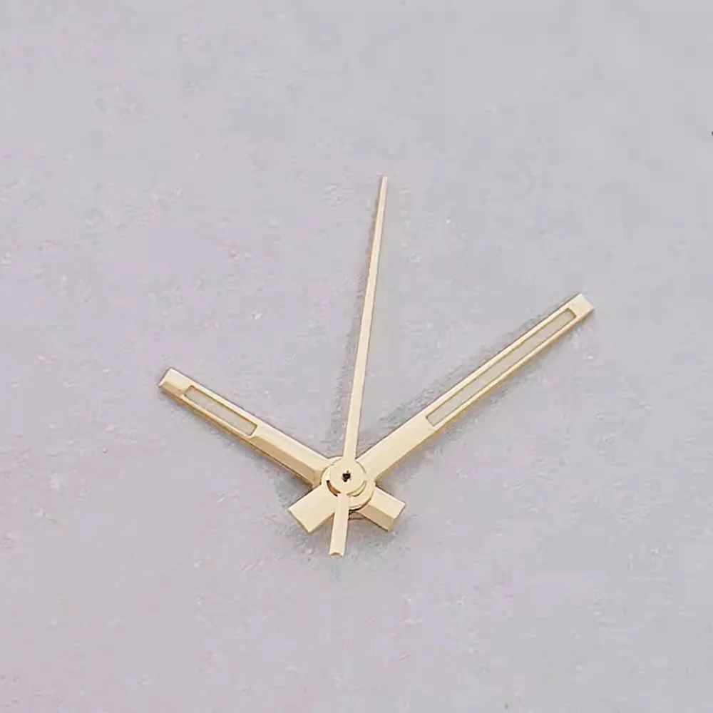 DIY Watch Hands Green/Blue Luminous Hands for NH35/NH36/4R/7S Movement High Quality Watch Pointer Silver Rose Gold Blue Gold