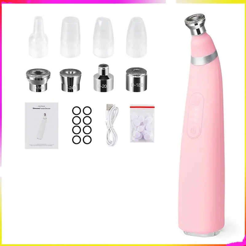 

M04K Microdermabrasion Diamond Peening Machine Portable Facial Cleansing Tool Blackhead Removal Handheld Device Exfoliator