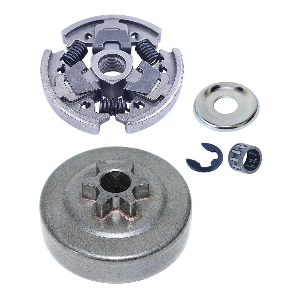 Chainsaw Replacement Clutch Drum Kit Chainsaw Repair Heat Resistance Up To 105 Easy Installation Includes Clutch Washer