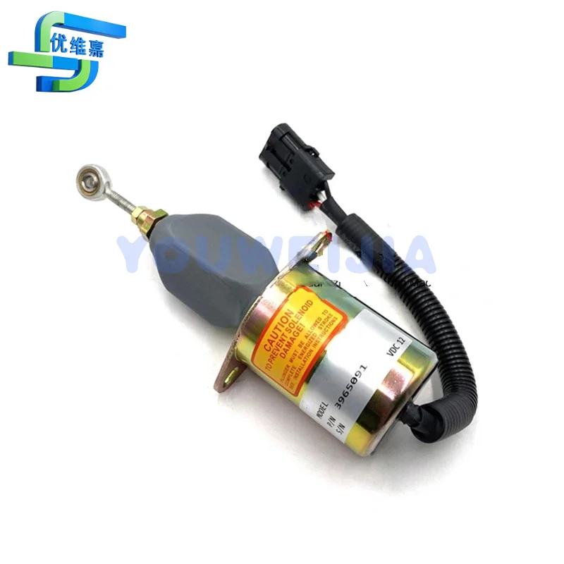6CT Engine Shut-off Solenoid Valve Switch C 4942878     Switch Assembly 12V 24V Excavator