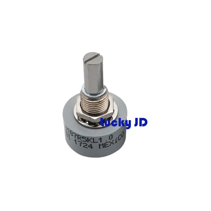 

1pcs 360 Degrees Unlimited Brand New Conductive Plastic Potentiometer Single 6187R 1K 2K 5K 10K 6187-138A LF R20K