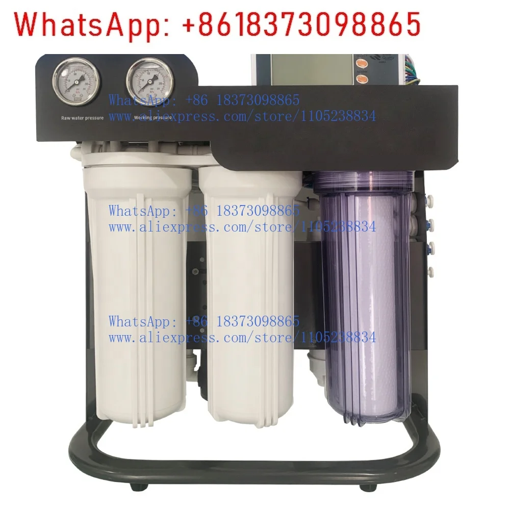 50G-200G five-stage reverse osmosis water filtration system household reverse osmosis purifier dual TDS computer board pressure