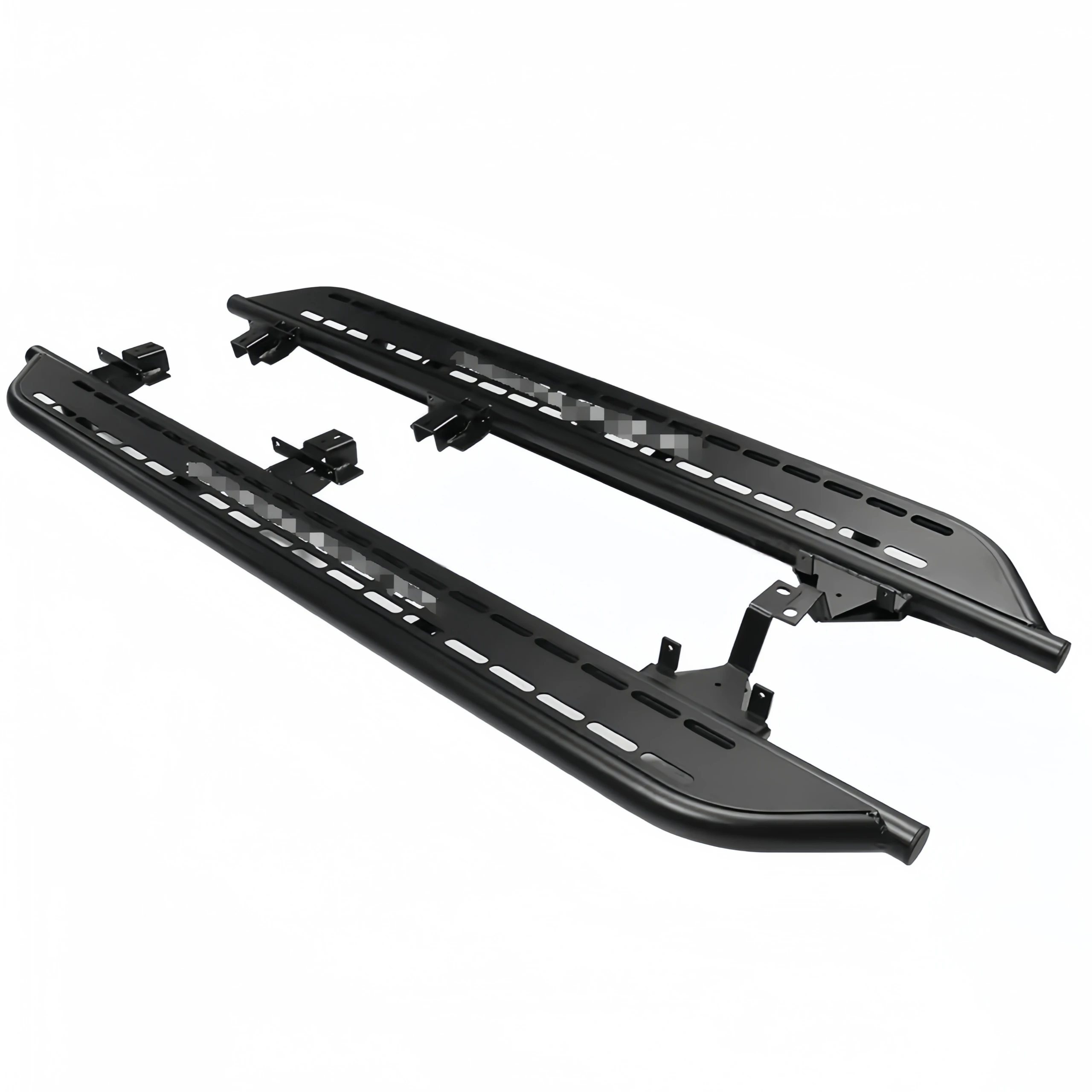 Hot Selling Steel Side Steps Running Board for Pickup Trucks TRD Off-Road Style NP300 Land Cruiser Bronco Tacoma Hilux 2021-2026