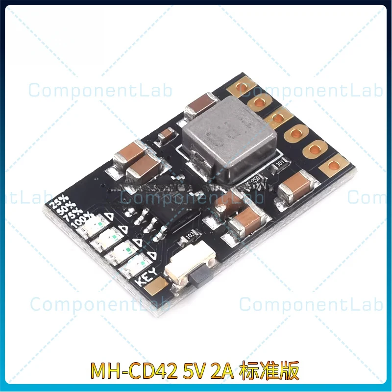 10-50pcs MH-CD42 5V 2A Charger & Discharger Module Lithium Battery Step-Up Protection Board DIY Power Bank