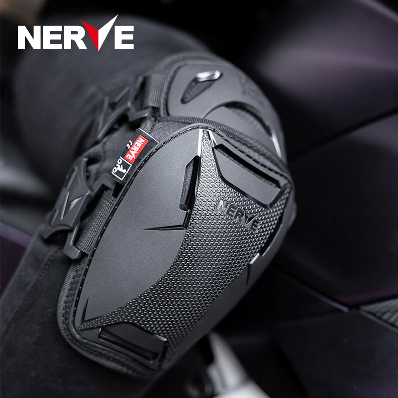 NERVE Motorcycle Knee Pads Motocross Guards Protection CE2 Level Off-Road Racing Riding Kneepad MTB Moto Joelheira Safety Guards