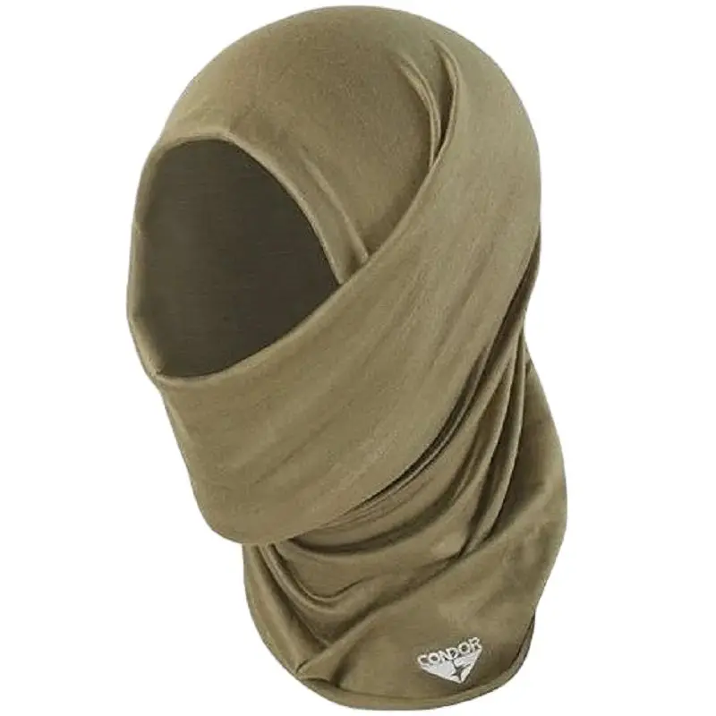 Condor MC Camo Sand Multipurpose Tactical Sports Headband Mask Scarf Headband Neckband