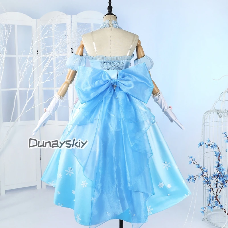 سلسلة Collab: كوتوري مينامي كوسبلاي مينامي كوتوري يازاوا نيكو أنيمي لوفي لايف! كوتوري مينامي المرح في زي الثلج للهالوين