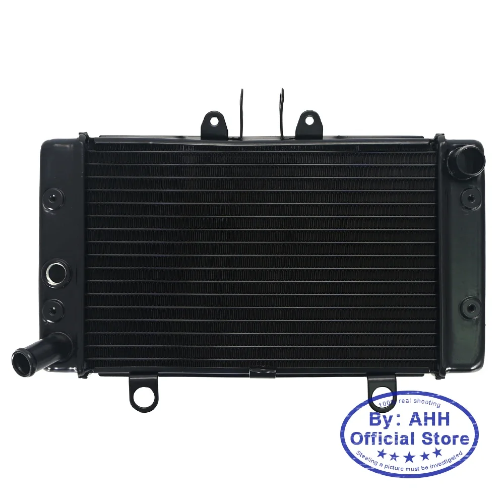 AHH Aluminium Black Radiator Cooler Cooling Water Tank For HONDA CB-1 CB400F NC27 1989 1990 1991 1992 CB 400F 89 90 91 92 New