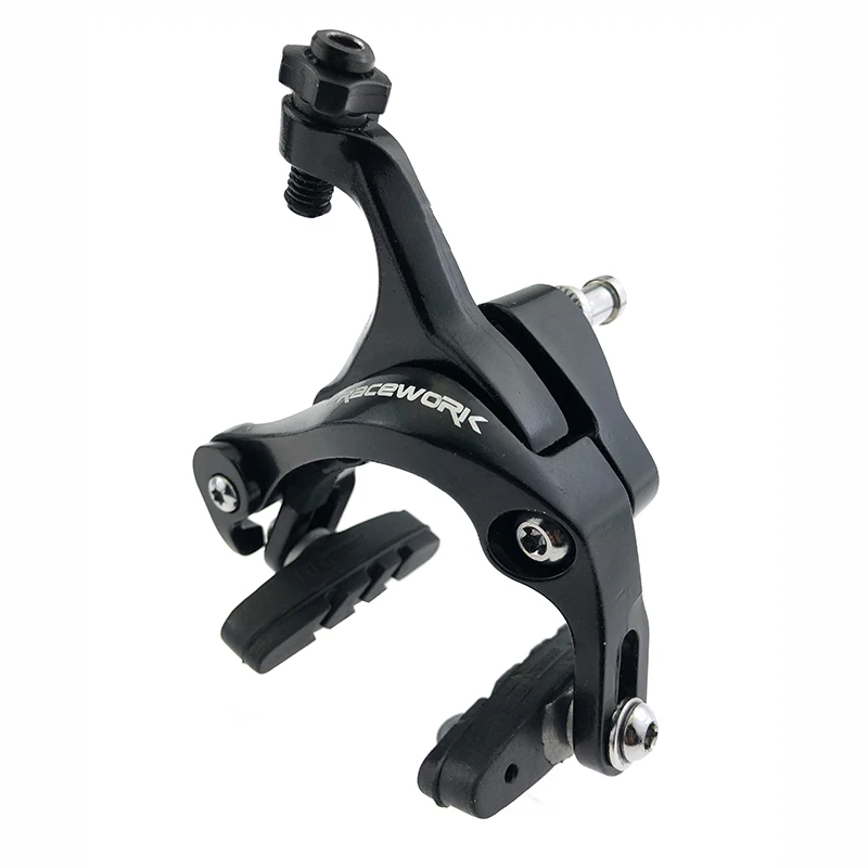 RACEWORK Rennrad Dual Pivot Bremssättel Fahrradbremse Racing Aluminium Side Pull Bremssattel vorne hinten mit Bremsbelägen