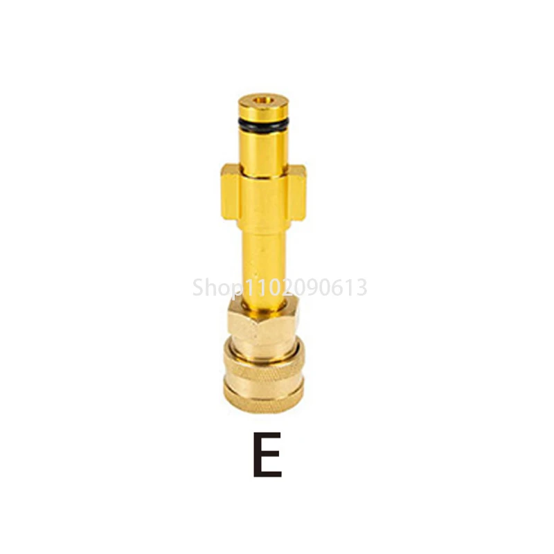 Snelkoppeling Voor Hogedrukreiniger 1/4 "Naar Spuitpistool Toverstaf Lans Bajonetadapter 1/4" Snelkoppelingsmontage Voor Karcher