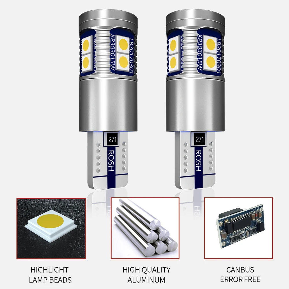 2 uds accesorios LED bombilla de estacionamiento lámpara de liquidación para Renault Wind 2010 2011 2012