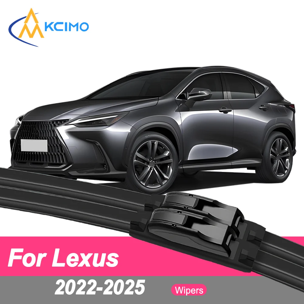 

Premium Rubber Durable Silent Windshield Wiper Blades 2pcs for Lexus NX AZ20 2022-2025 Front Wiper Blades Set