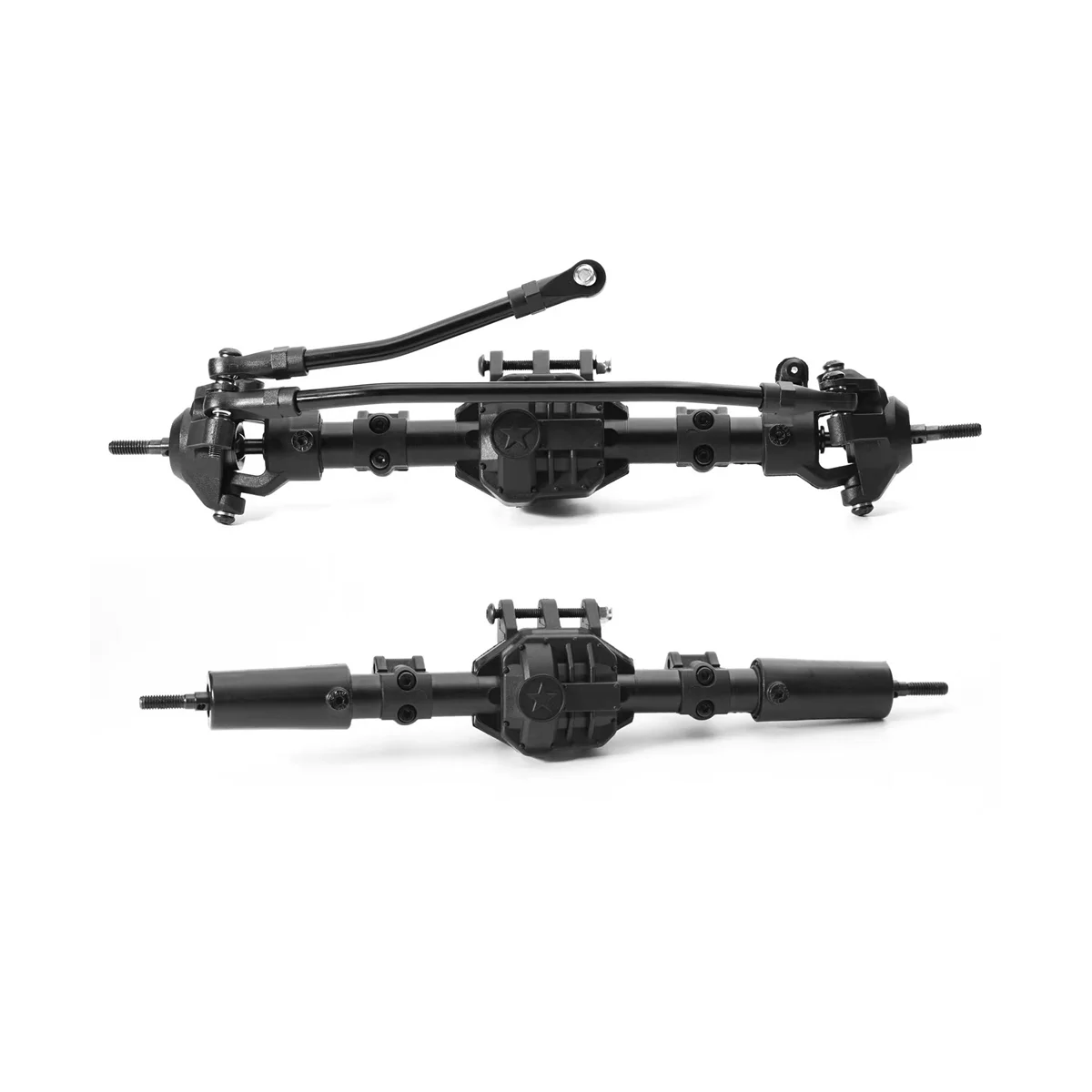 2Pcs Front and Rear Differential Axle for Axial SCX10 II 90046 90047 1/10 RC Crawler Car Upgrade Parts Accessories